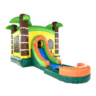 12' W x 26' D Bounce House with Water Slide and Air Blower