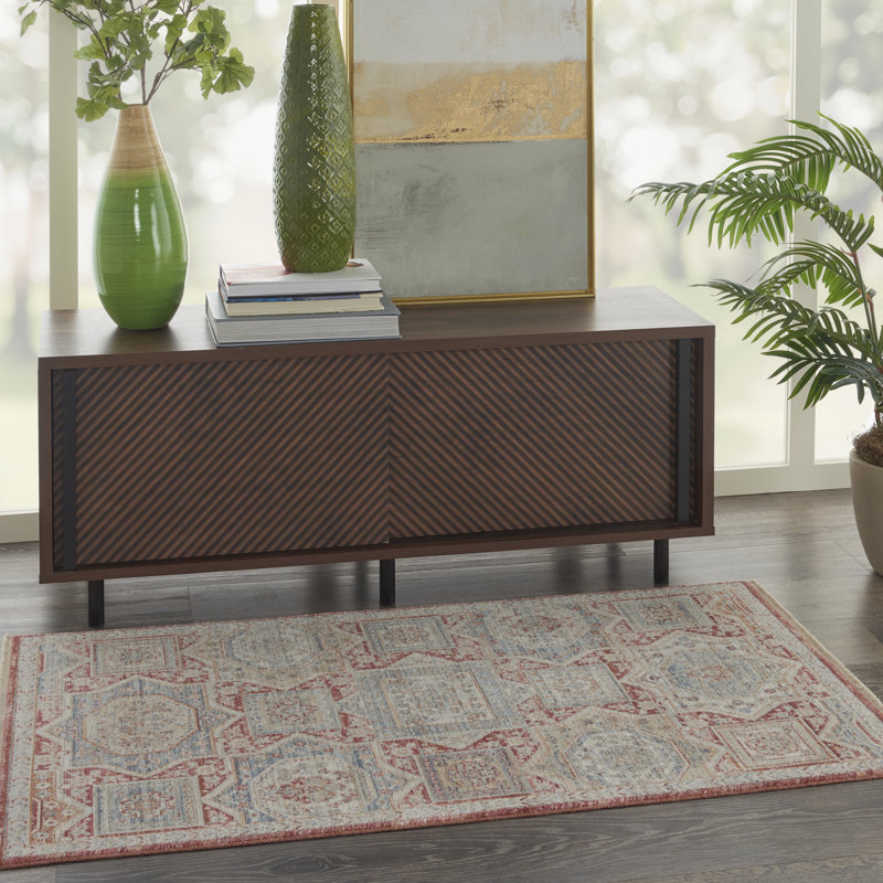Carmelindo Oriental Area Rug, Rectangle 91 x 152cm