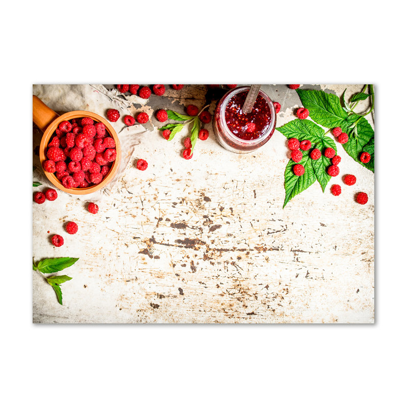 Raspberry Jam - Wrapped Canvas Print