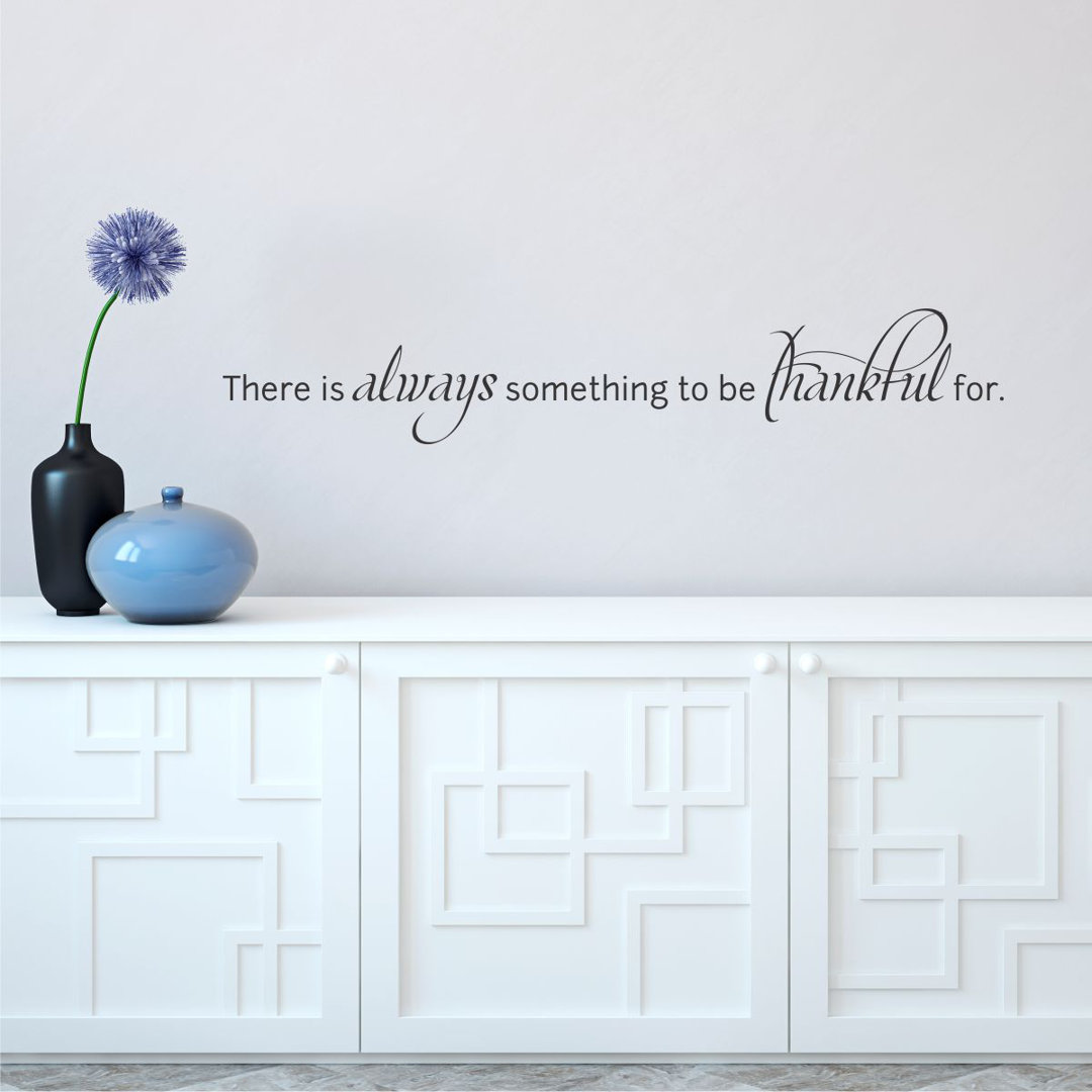 Text & Numbers Wall Decal Winston Porter