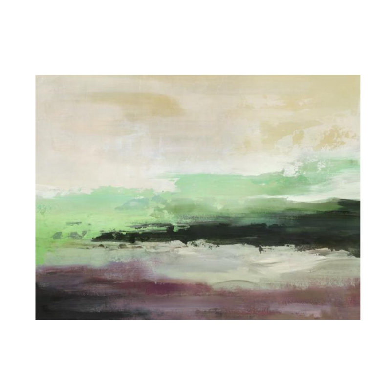 «My Country Road I» par Guseul Park - peinture sur toile sans cadre, H 24 po x l 32 po x 1,5 po, Extérieur