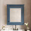 Armoire de rangement murale durable avec miroir et tablette réglable, parfaite pour les petits espaces et la résistance à l'humidité-40738777