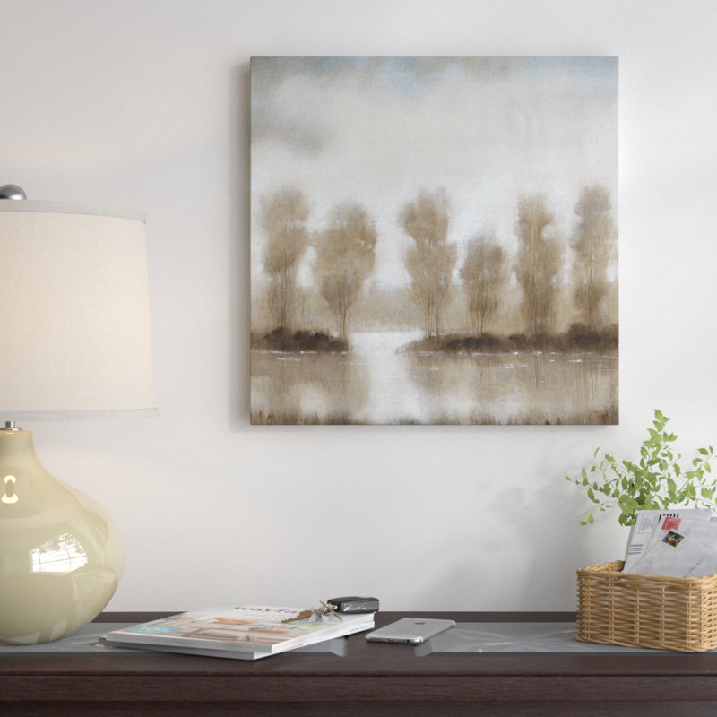 « i », reproduction d’art sur toile tendue Subtle Reflection, H 48 po x l 48 po x P 1,5 po, Toile tendue, Pas de tapis