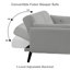 Raducu 190.2Cm Wide Cushioned Convertible Sofa-416112875