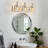 Modern Glass Crystal Vanity Light - Vintage Bathroom Lighting Fixtures Over Mirror, Vanity Lights G9 Bulb (35.43 Inch)-1920979744-1920259503