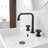 Single-handle Bathroom Faucet with Drain Assembly-86865012