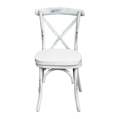 Ulrica 17'' H Solid Wood Stacking Side Chair