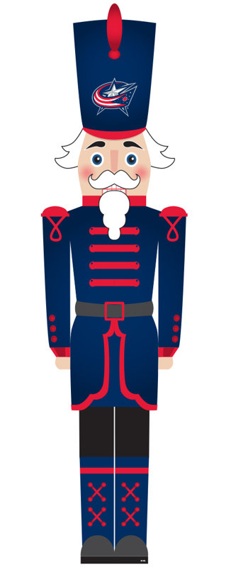 Casse-noisette 46 po Columbus Blue Jackets