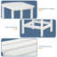 Table d'appoint en plastique Ambrie-1317457578