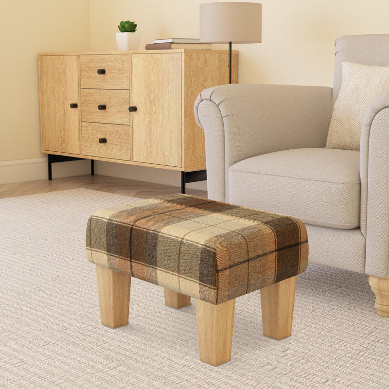 Manufactured Wood Accent Stool, Natural