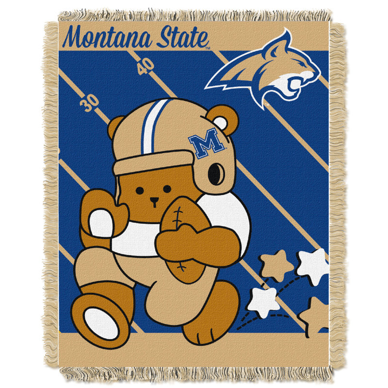Couverture de bébé montana state Collegiate