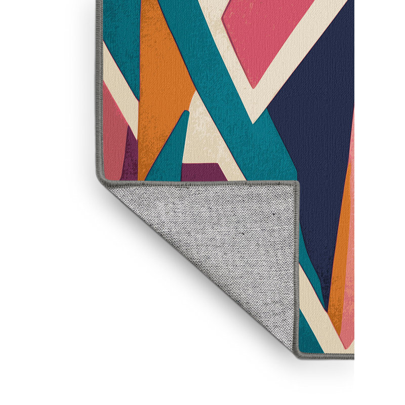 Plasma Spectrum Rug, Square 3'