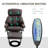 Faux Leather Massage Chair with Ottoman-386279544