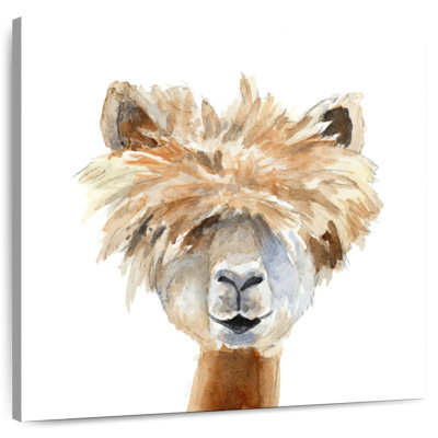 Brampt Llama With Bangs