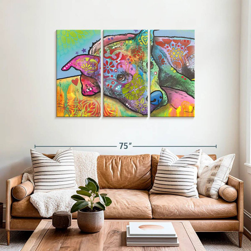 Brampt Riley, 28" H x 45" W
