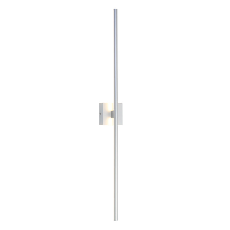  Applique murale à DEL Krushe, Argent, H 44 po x l 4,7 po x P 3,3 po