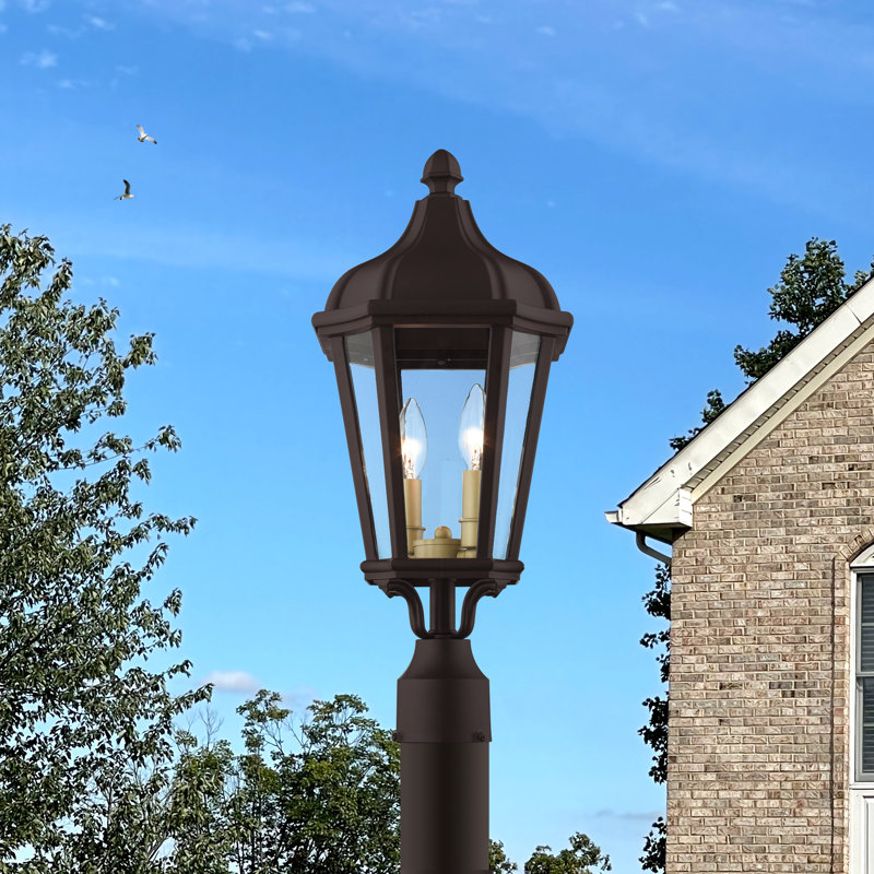 Anguel Transparent Lantern Head, Bronze