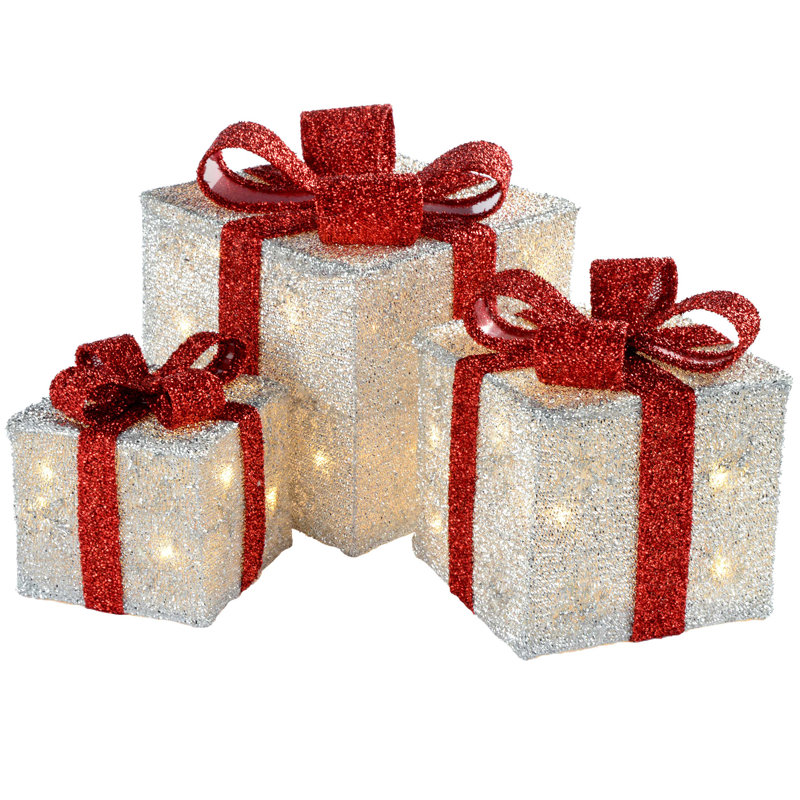 Christmas Decorative Accent, White