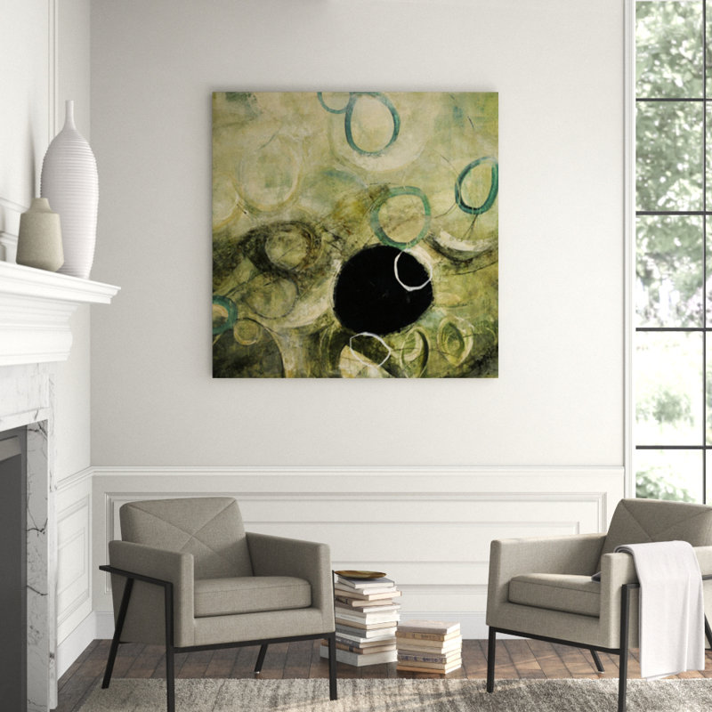Eclipse Print by Chelsea Art Studio, 24" H x 24" W, Knife Gel