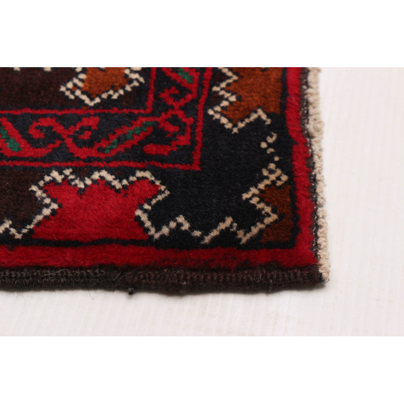 Teimani Red Rug 3'7" x 6'0"