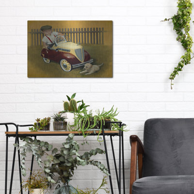 «Lark Manor ™ 1937 Steelcraft Dodge» par David Lindsley, art mural en métal