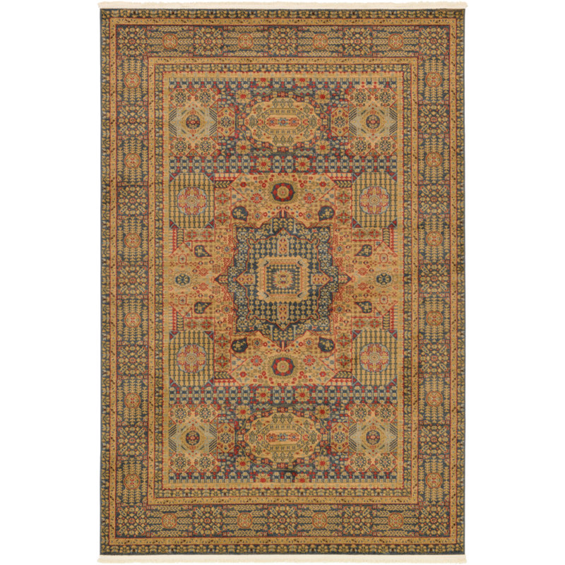 Oriental Area Rug, Rectangle 183 x 274cm