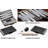 Gray/Black Backgammon Board Game
