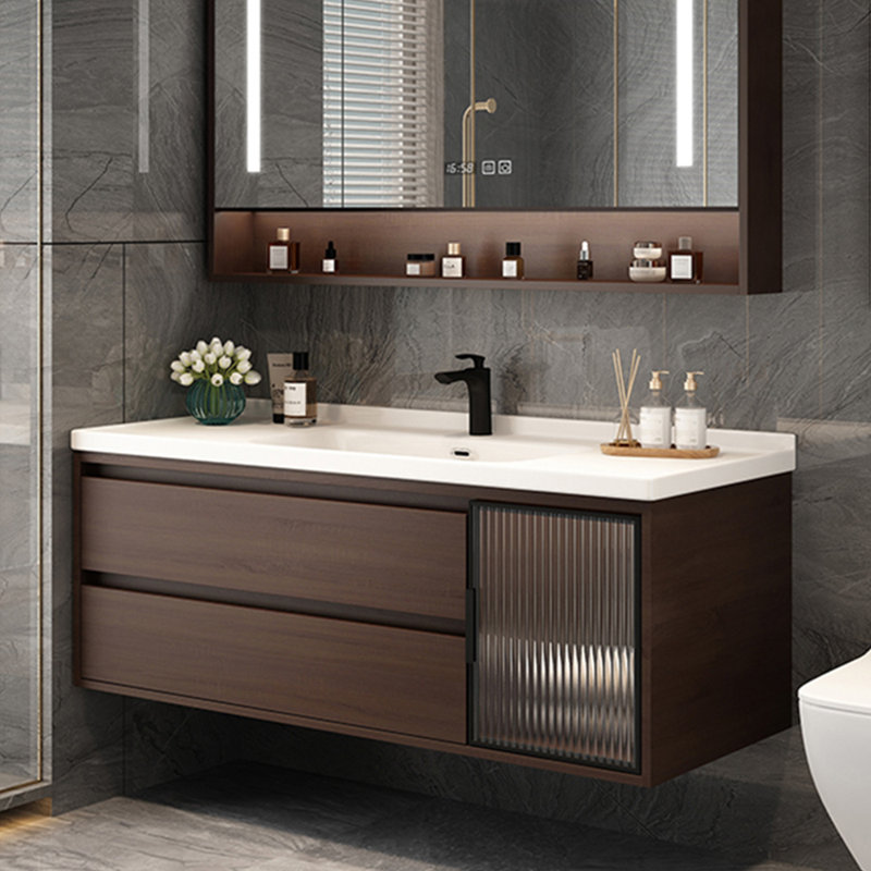 Light luxury and simple style bathroom cabinet
