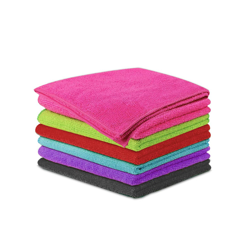 Tissu de microfibre, Gris foncé, 7,91 po x 8,22 po