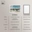 Décoration murale bord de mer Wild Herd par Art Remedy, cadre blanc, 31 x 21-152350174-152350149
