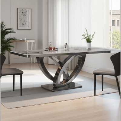 Italian Minimalist Design Dining Table