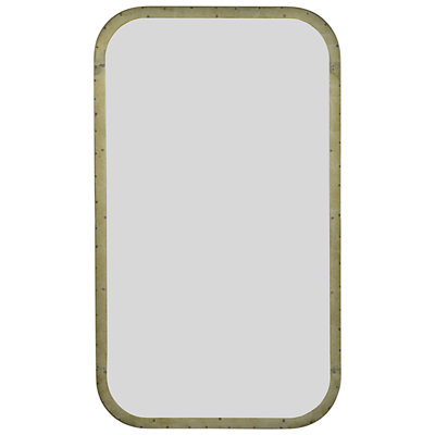 Dorman Flat Mirror with Shelves