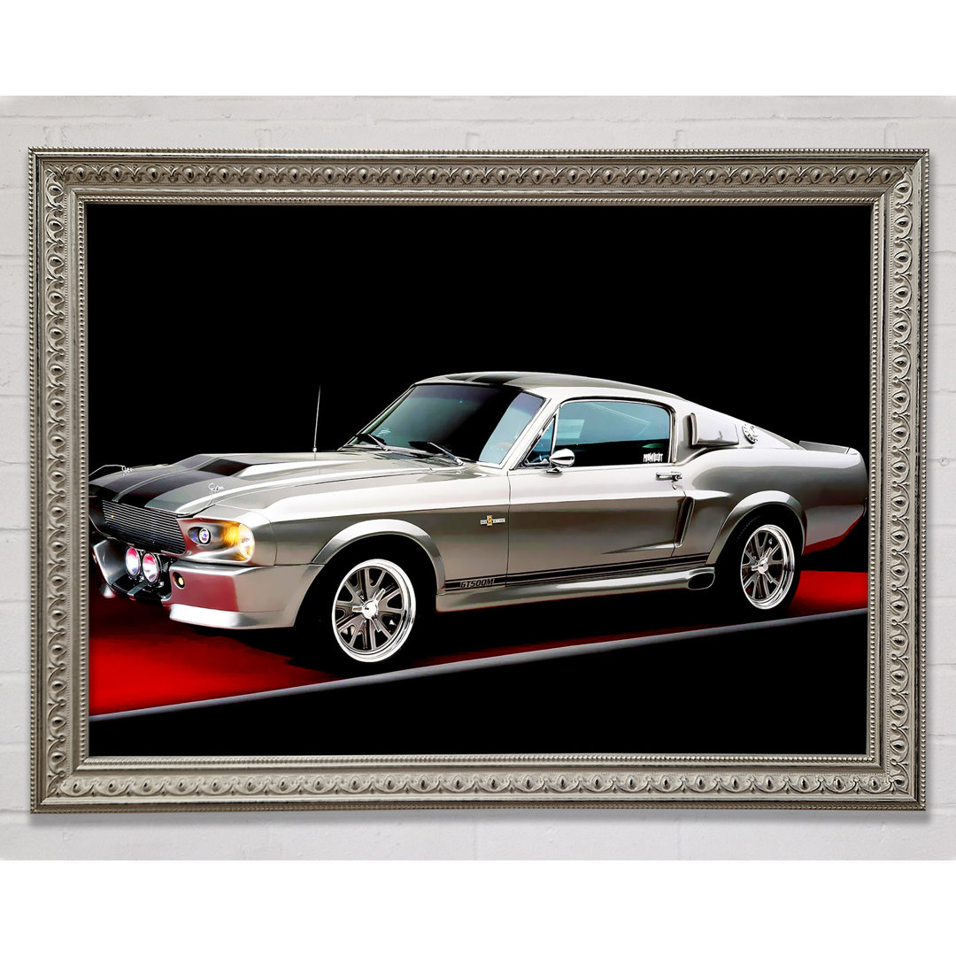 Mustang Shelby Seitenprofil - Drucken