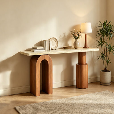 Console Mid-Century moderne