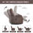 Chenille Single Motor Power Lift Recliner Chair With Massage And Heat-591503572