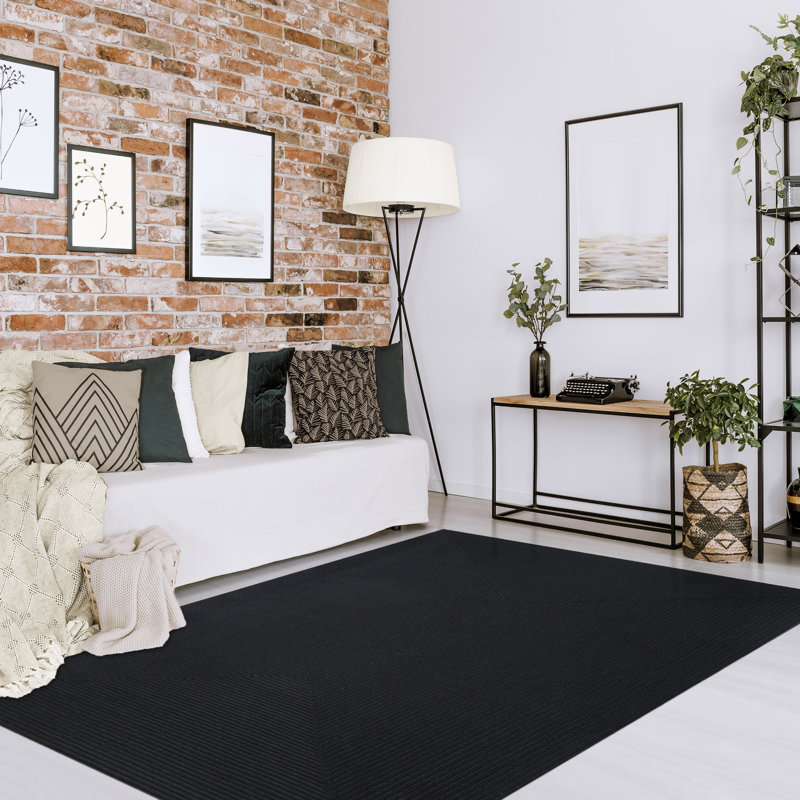 Tapis en polypropylène tressé Neufeld, Rectangle 6' x 9'