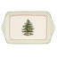 Christmas Tree POLKA DOT DESSERT TRAY 12"