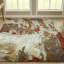 Chandley Wool Abstract Area Rug in Brown/Gray-1944835077