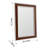 Chiseko Solid Wood Rectangular Accent Wall Mirror
