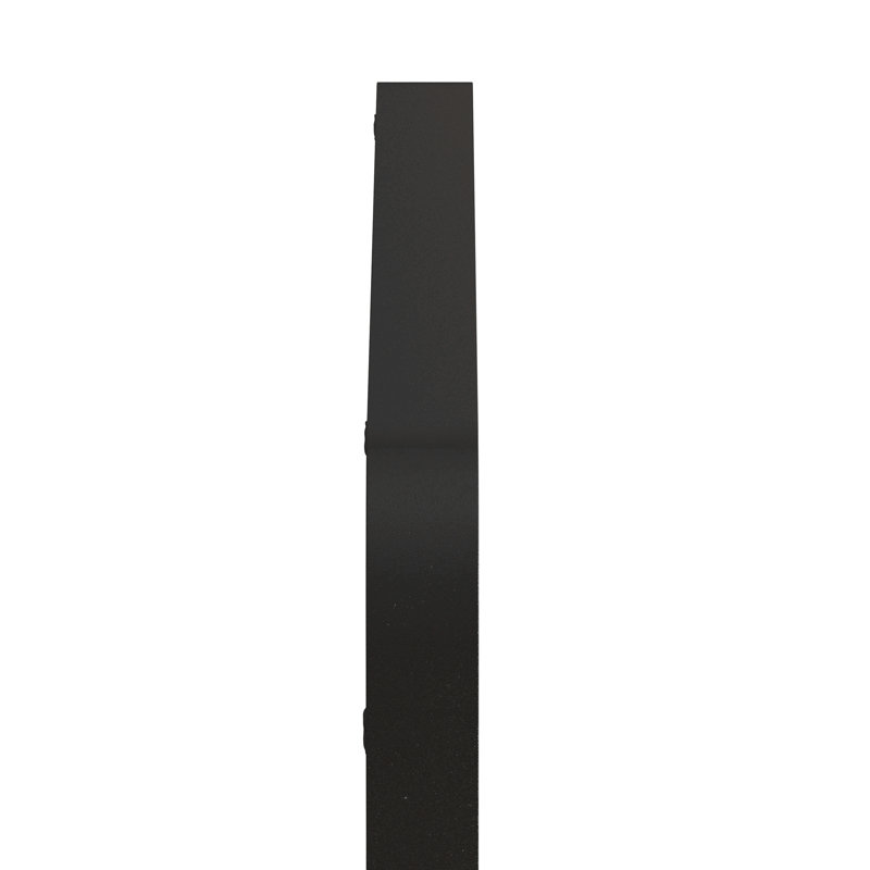 Miroir mural, Noir, noir, noir, noir, 36 po x 24 po