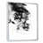 Toile blanche avec cadre photo