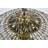 Tessanne Dimmable Metal and Globe Pendant-2082016194-2082016196