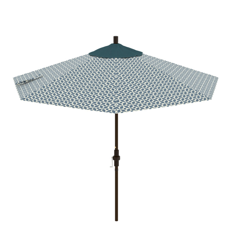 Parasol de marché 9 pi Santana Praneeth, Chapiteau turquoise - Pacifica Premium