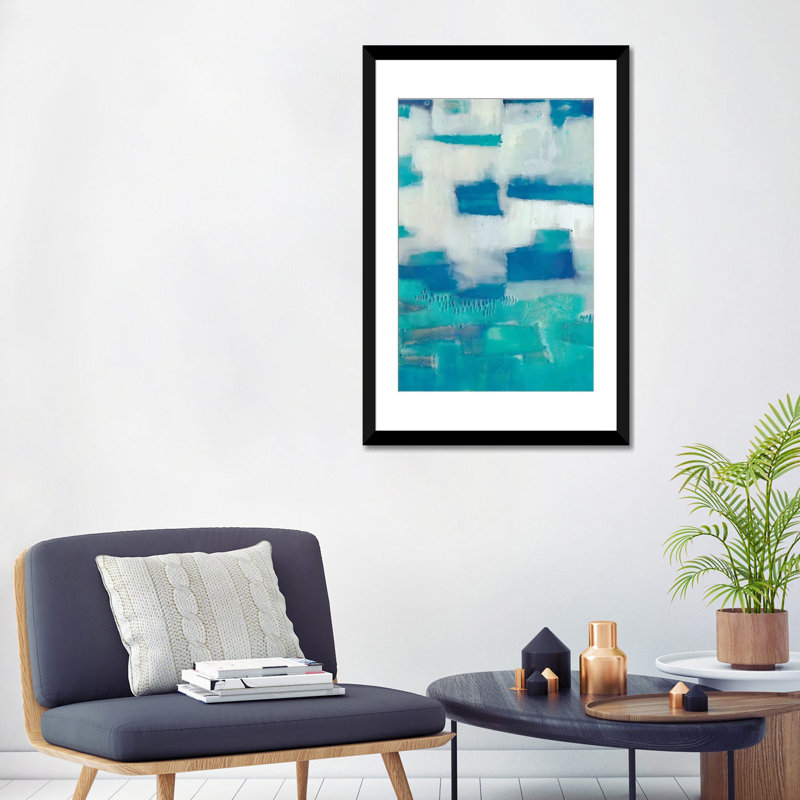 «Tilde III» par Sue Jachimiec - Estampe numérique sur toile tendue avec châssis, H 26 po x l 18 po x P 1,5 po, Blanc