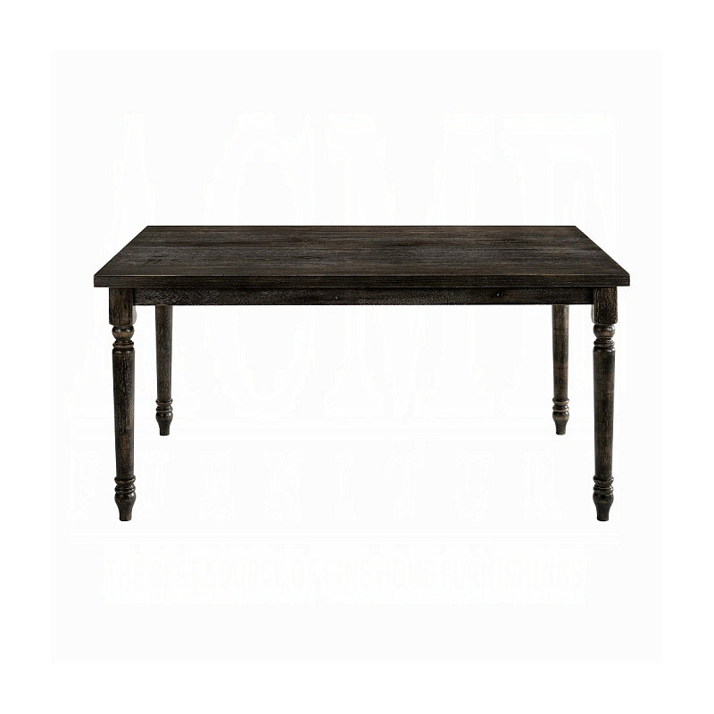 Dining Table With Rectangular Top
