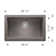Vintera SILGRANIT 30" Single Bowl Apron-Front Farmhouse Sink