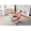 Fauteuil oscillant rembourré Myroslava-110480298