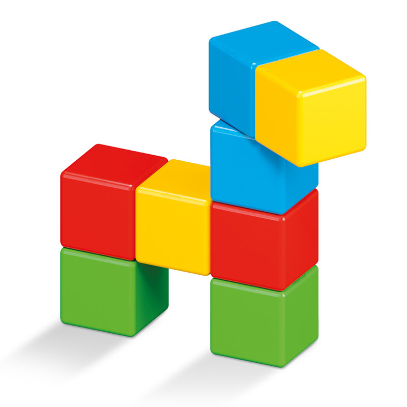 Geomag Magicube Classroom Set Bulk Pack, 128 Blocks Recycled