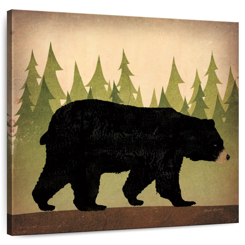 «Brampt Take a Hike Bear» sans mots, H 30 po x l 30 po
