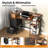 47'' Computer Gaming Office Desk With Charging Station & Storage Drawers, Versatile Writing Work Desk For Home Office Study-1603923409